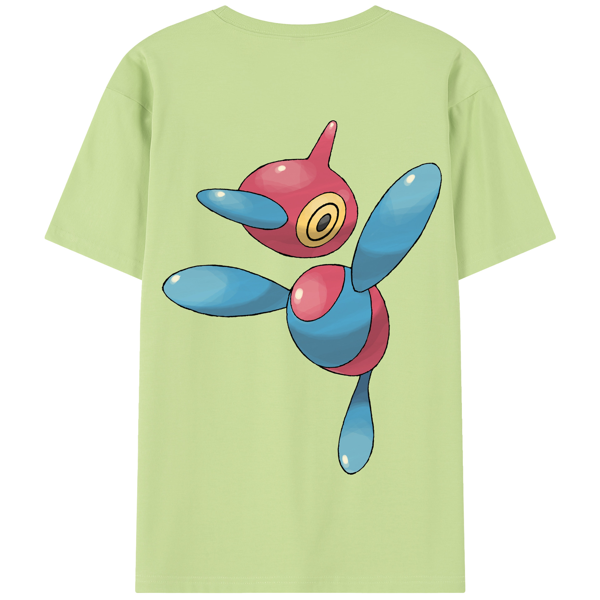 （画像用） ポケットモンスター Pokémon 綿100％半袖Tシャツ（背面プリント）